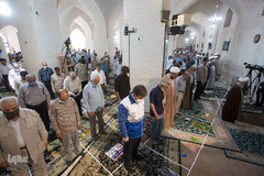 اقامه نماز جمعه قزوین بعد از وقفه چهار ماهه