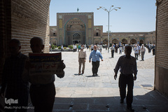 اقامه نماز جمعه قزوین بعد از وقفه چهار ماهه