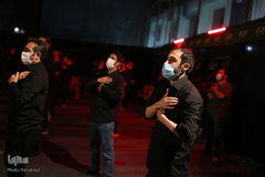 عزاداری شب های محرم در هیئت شهدای قزوین‎