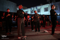 عزاداری شب های محرم در هیئت شهدای قزوین‎