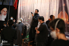 عزاداری شب های محرم در هیئت شهدای قزوین‎