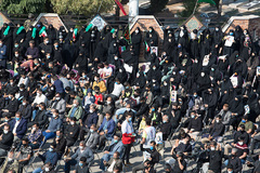 تشییع و خاکسپاری شهید «زکریا شیری» در شهر اقبالیه استان قزوین‎