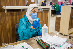 وضعیت کرونا در بیمارستان بوعلی قزوین