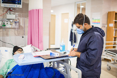 وضعیت کرونا در بیمارستان بوعلی قزوین