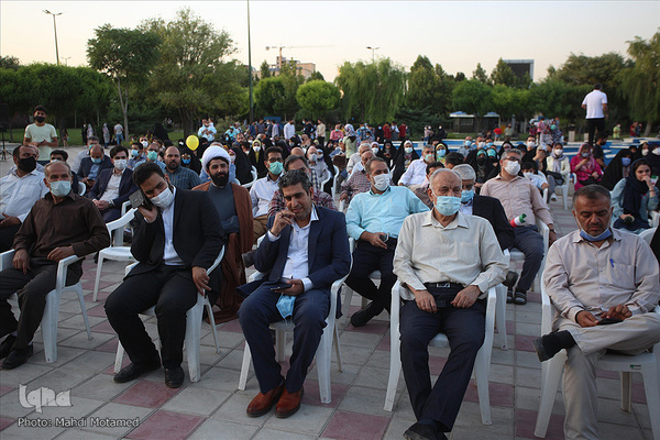 جشن پیروزی هواداران سید ابراهیم رئیسی در قزوین