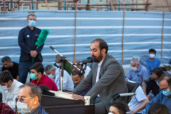 مراسم دعای عرفه در قزوین‎‎