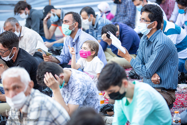 مراسم دعای عرفه در قزوین‎‎