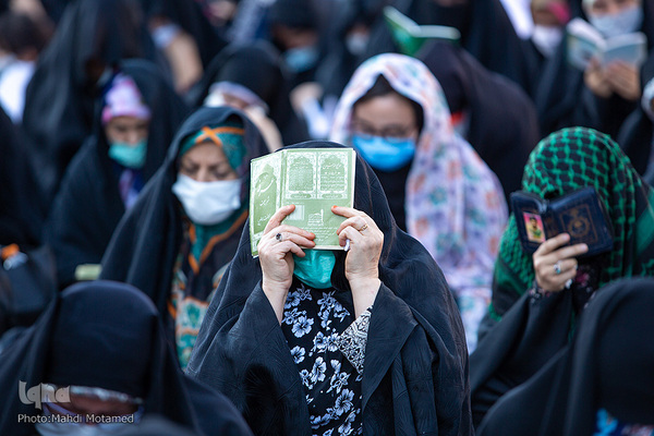 مراسم دعای عرفه در قزوین‎‎