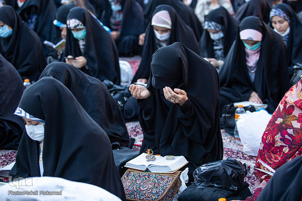 مراسم دعای عرفه در قزوین‎‎