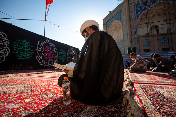 مراسم دعای عرفه در قزوین‎‎