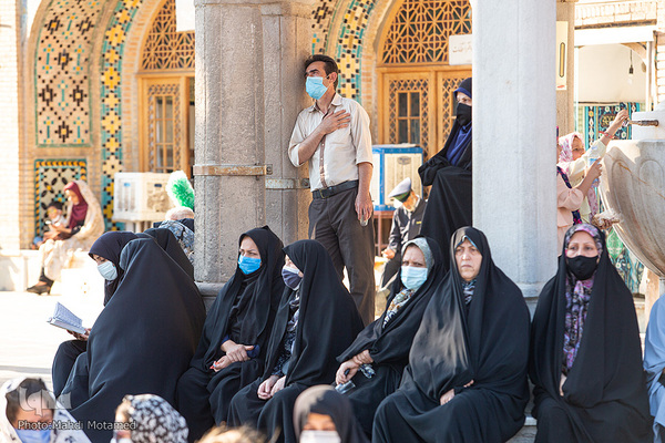 مراسم دعای عرفه در قزوین‎‎