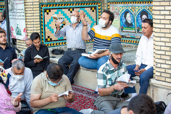 مراسم دعای عرفه در قزوین‎‎