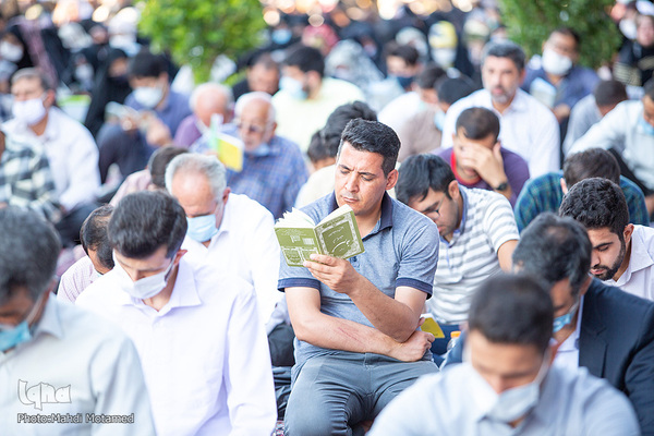 مراسم دعای عرفه در قزوین‎‎