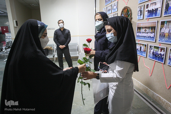 تقدیر از کادر درمان به همت بسیج رسانه قزوین‎‎