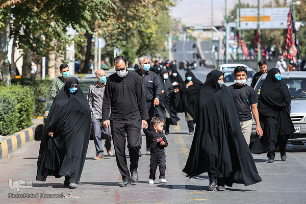 پیاده روی اربعین در قزوین