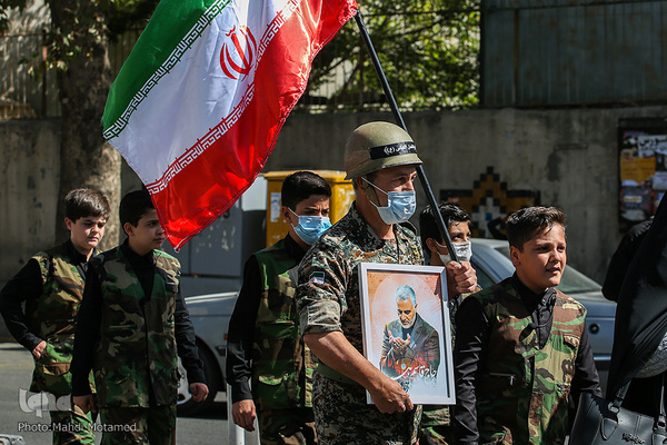 پیاده روی اربعین در قزوین