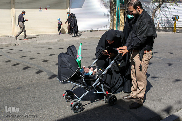 پیاده روی اربعین در قزوین