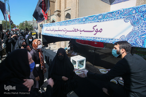 پیاده روی اربعین در قزوین