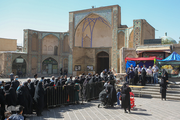 پیاده روی اربعین در قزوین