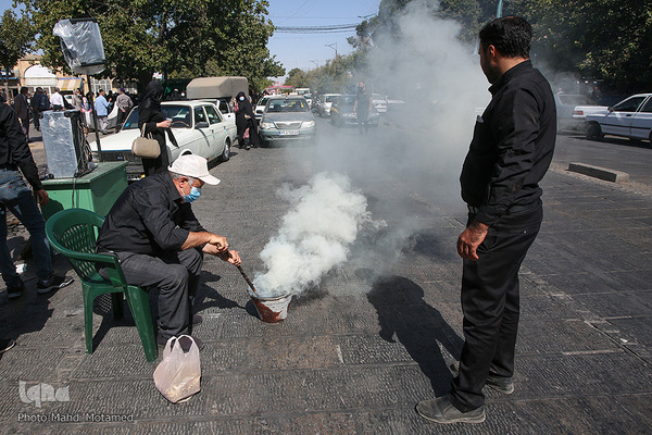 پیاده روی اربعین در قزوین