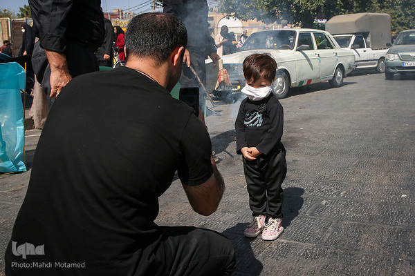 پیاده روی اربعین در قزوین