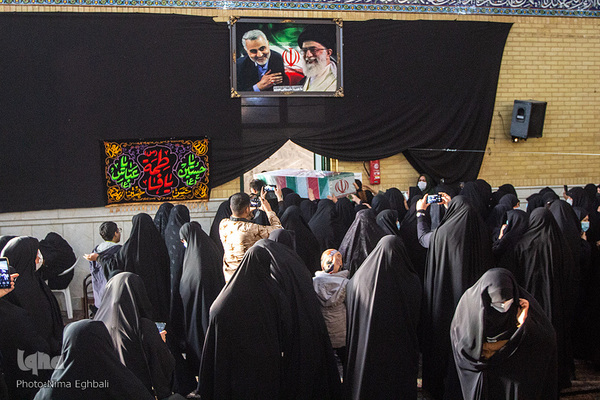 مراسم دومین سالگرد شهادت سردار قاسم سلیمانی در قزوین‎‎