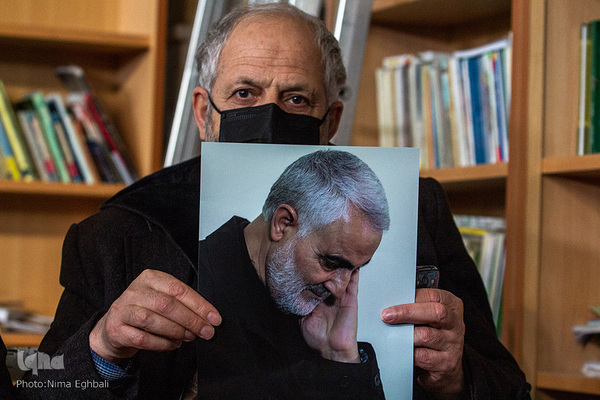 مراسم دومین سالگرد شهادت سردار قاسم سلیمانی در قزوین‎‎