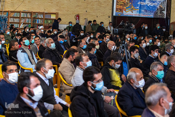 مراسم دومین سالگرد شهادت سردار قاسم سلیمانی در قزوین‎‎