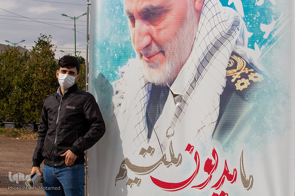 حال و هوای شهر قزوین در دومین سالروز شهادت حاج قاسم سلیمانی‎‎