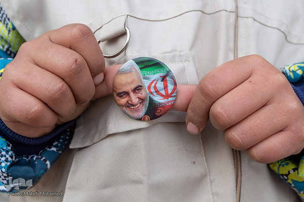 حال و هوای شهر قزوین در دومین سالروز شهادت حاج قاسم سلیمانی‎‎