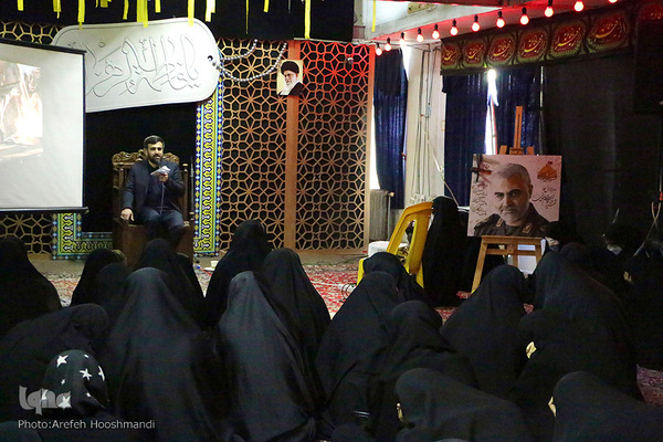 وداع با شهدای تازه تفحص شده قزوینی‎‎