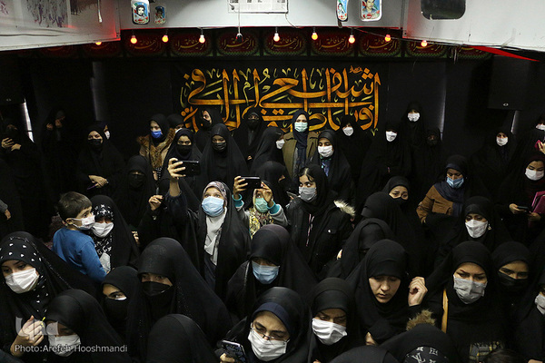 وداع با شهدای تازه تفحص شده قزوینی‎‎