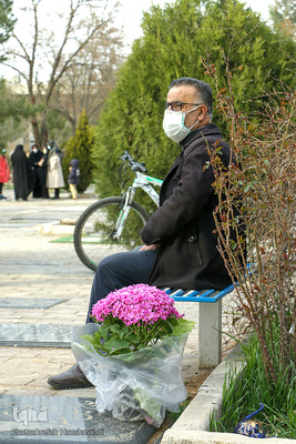 زیارت اهل قبور در آخرین پنجشنبه سال در قزوین‎‎