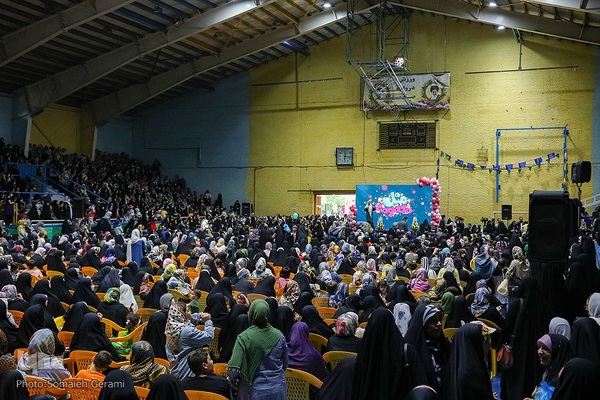 جشن دخترانه «مثل معصومه» در قزوین‎‎