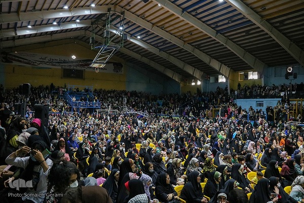 جشن دخترانه «مثل معصومه» در قزوین‎‎