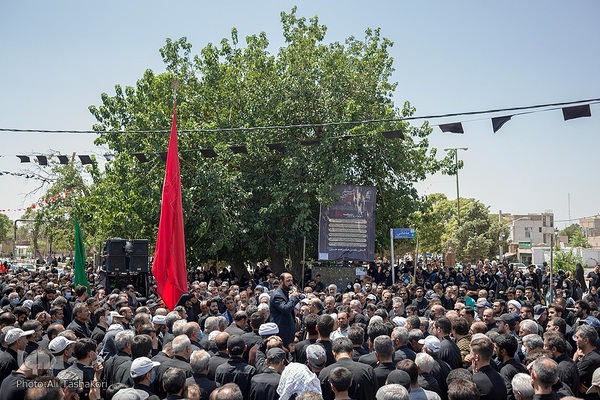 حسینیه ایران؛ تاسوعای حسینی در قزوین