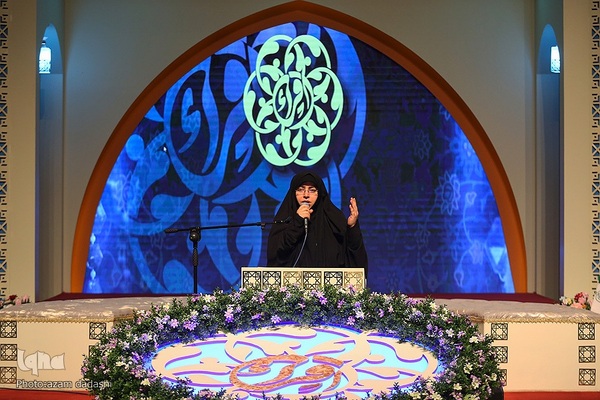 رقابت بانوان در رشته دعاخوانی