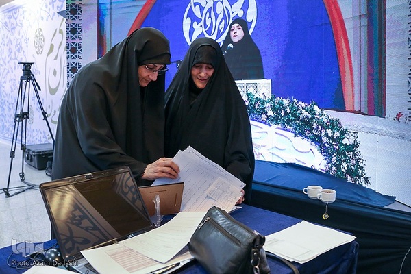 اتاق داوری چهل‌وپنجمین دوره مسابقات قرآن در قزوین