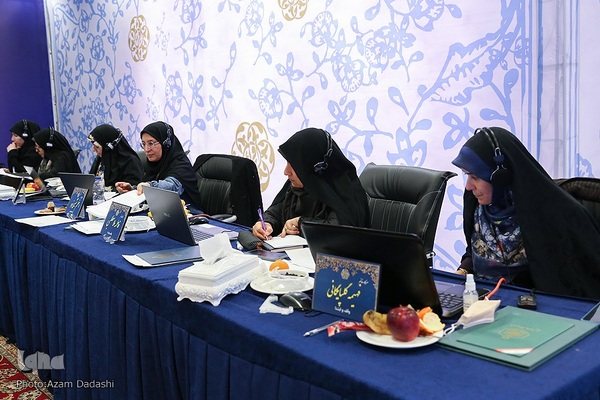 اتاق داوری چهل‌وپنجمین دوره مسابقات قرآن در قزوین