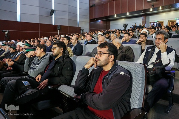 اختتامیه بخش آقایان مسابقات قرآن اوقاف در قزوین