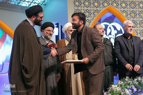 اختتامیه بخش آقایان مسابقات قرآن اوقاف در قزوین