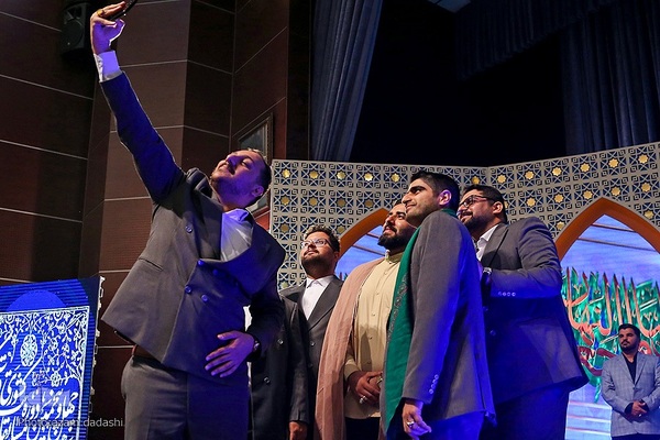 اختتامیه بخش آقایان مسابقات قرآن اوقاف در قزوین