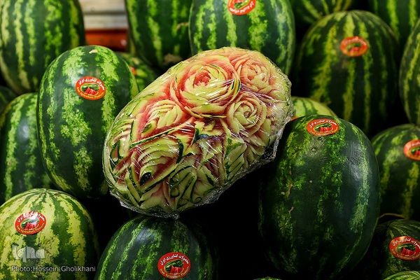 بازار شب یلدا در قزوین