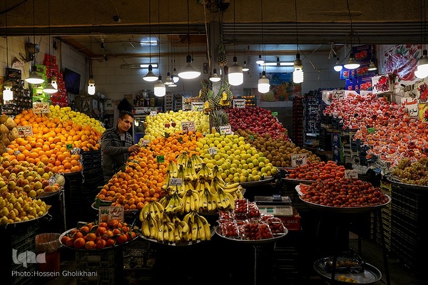 بازار شب یلدا در قزوین