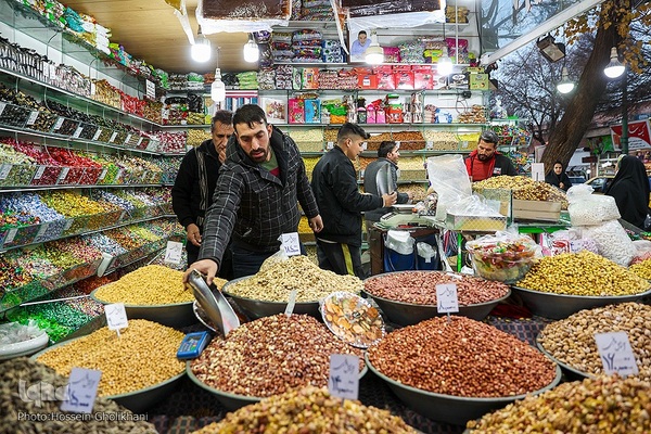 بازار شب یلدا در قزوین