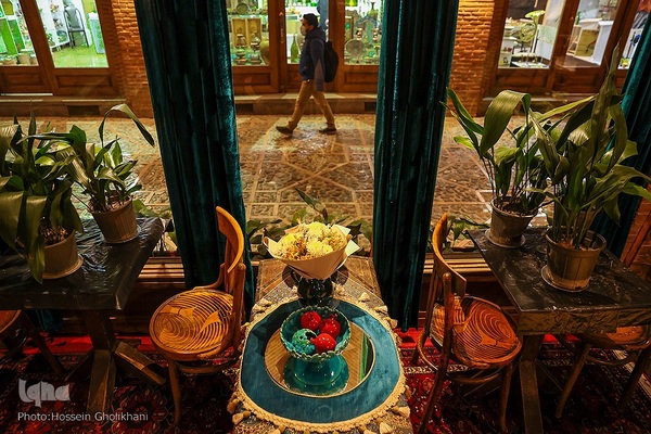 بازار شب یلدا در قزوین