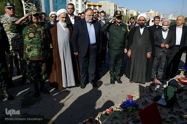 رژه روز ارتش در قزوین