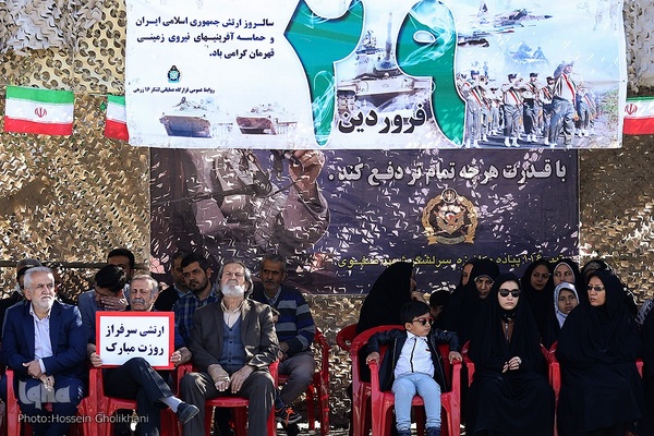 رژه روز ارتش در قزوین