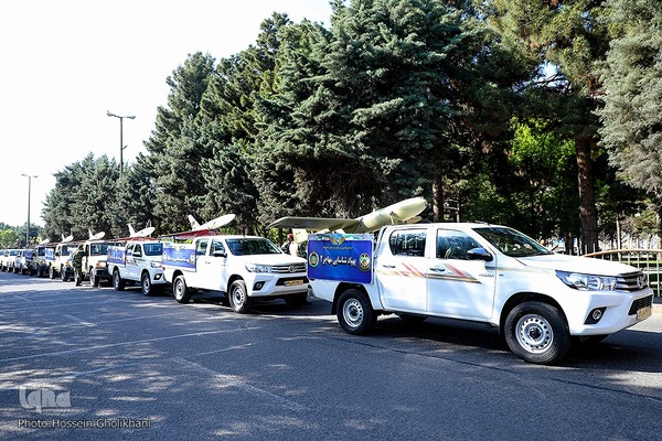 رژه روز ارتش در قزوین