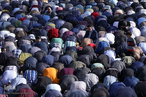 نماز عید سعید فطر در قزوین